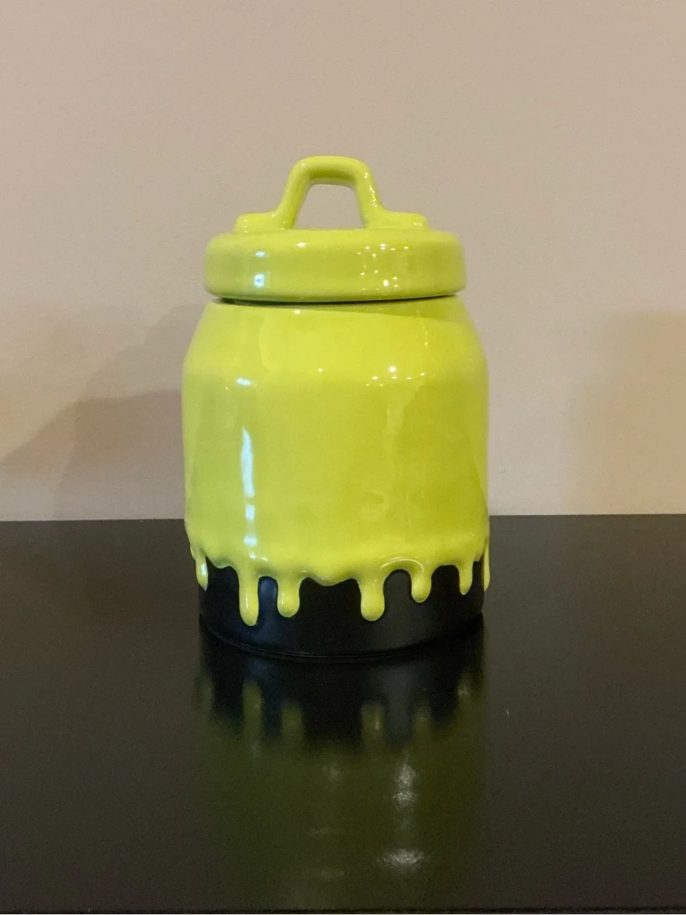 NWT Rae Dunn Dripping POISON Halloween Canister 👻